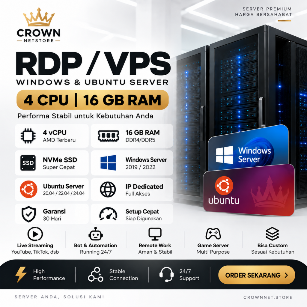 4 CPU / 16 GB RAM